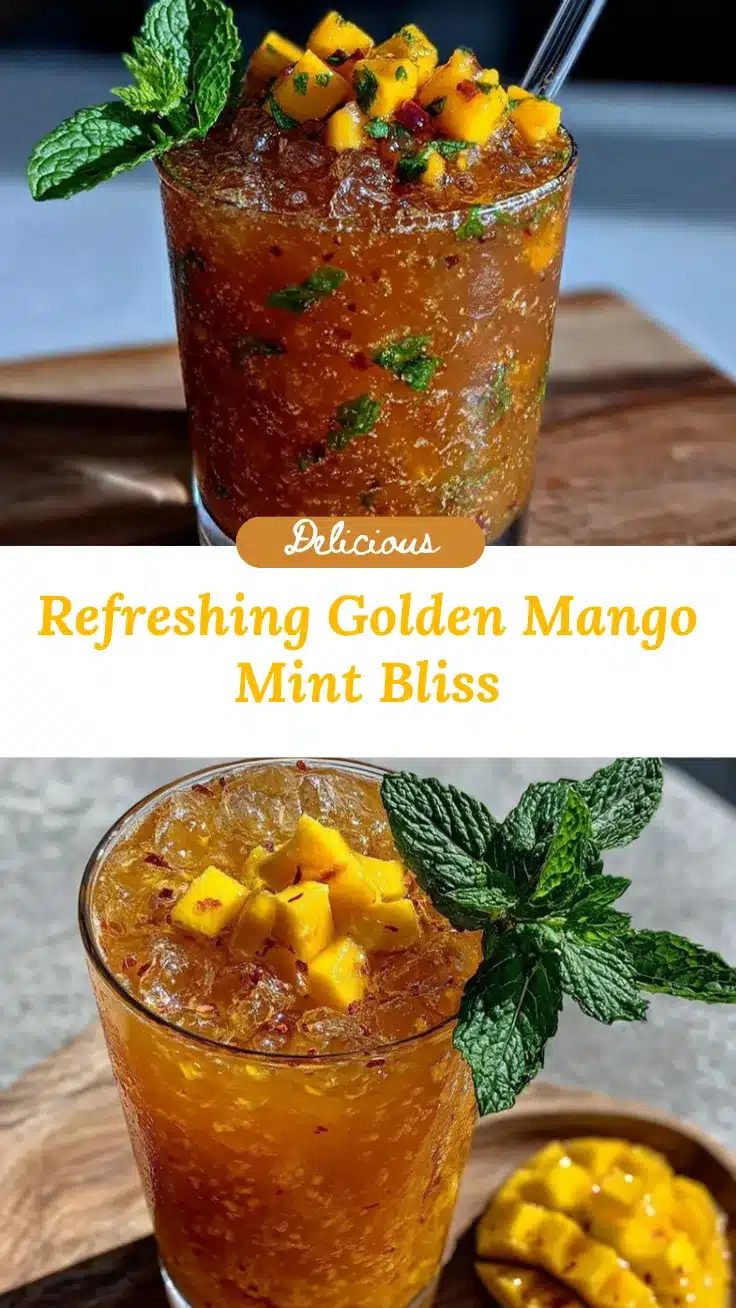 mango mint juice recipe