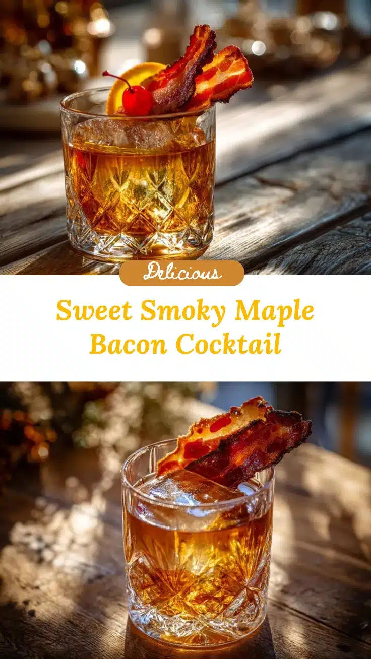 Maple Bacon Old Fashioned recipe