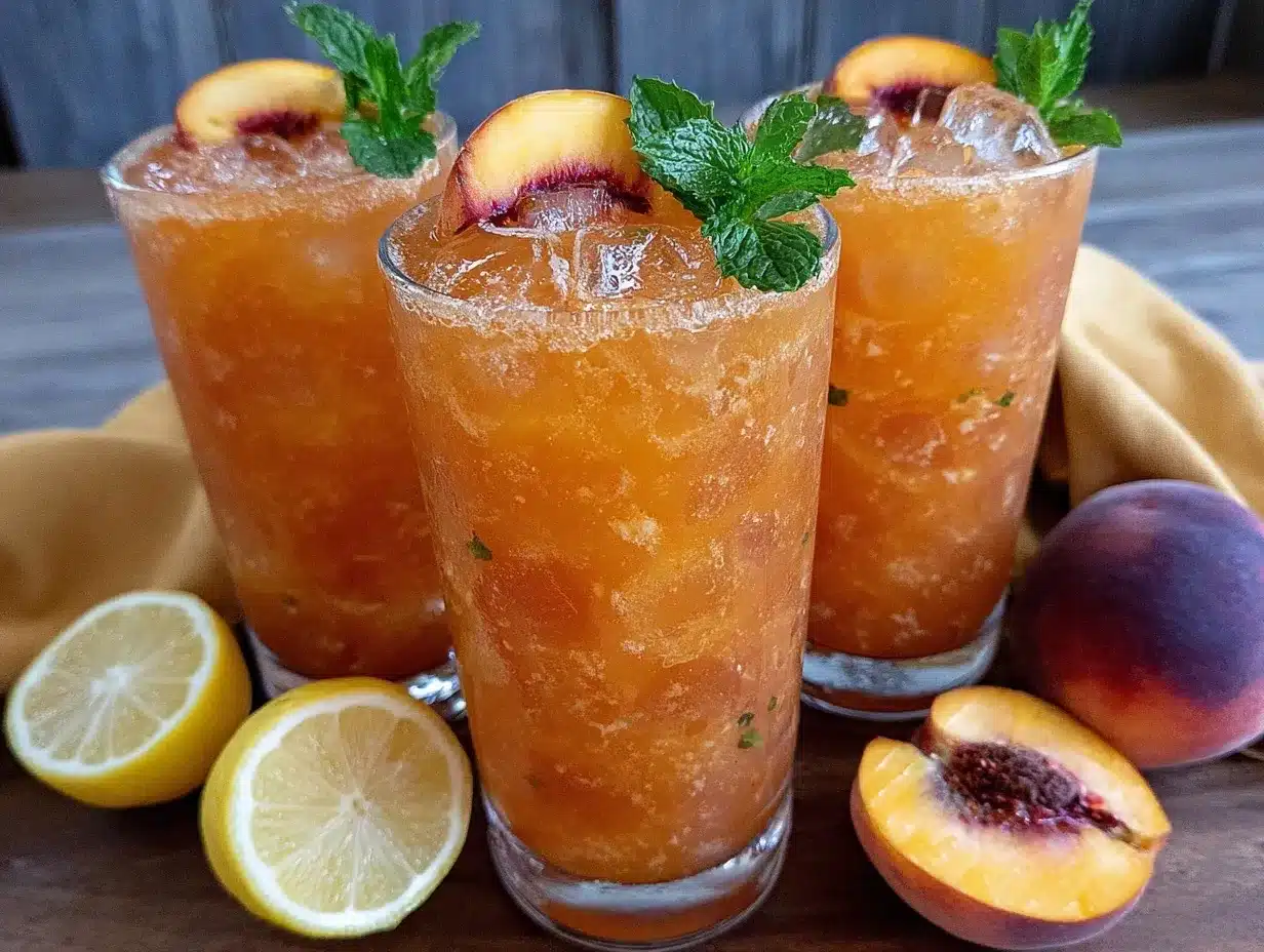 peach citrusade preparation steps