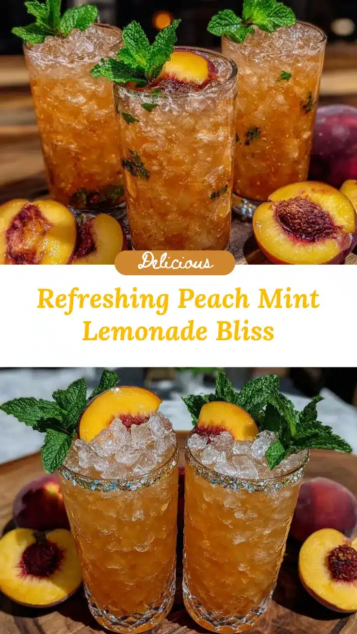 peach mint lemonade recipe