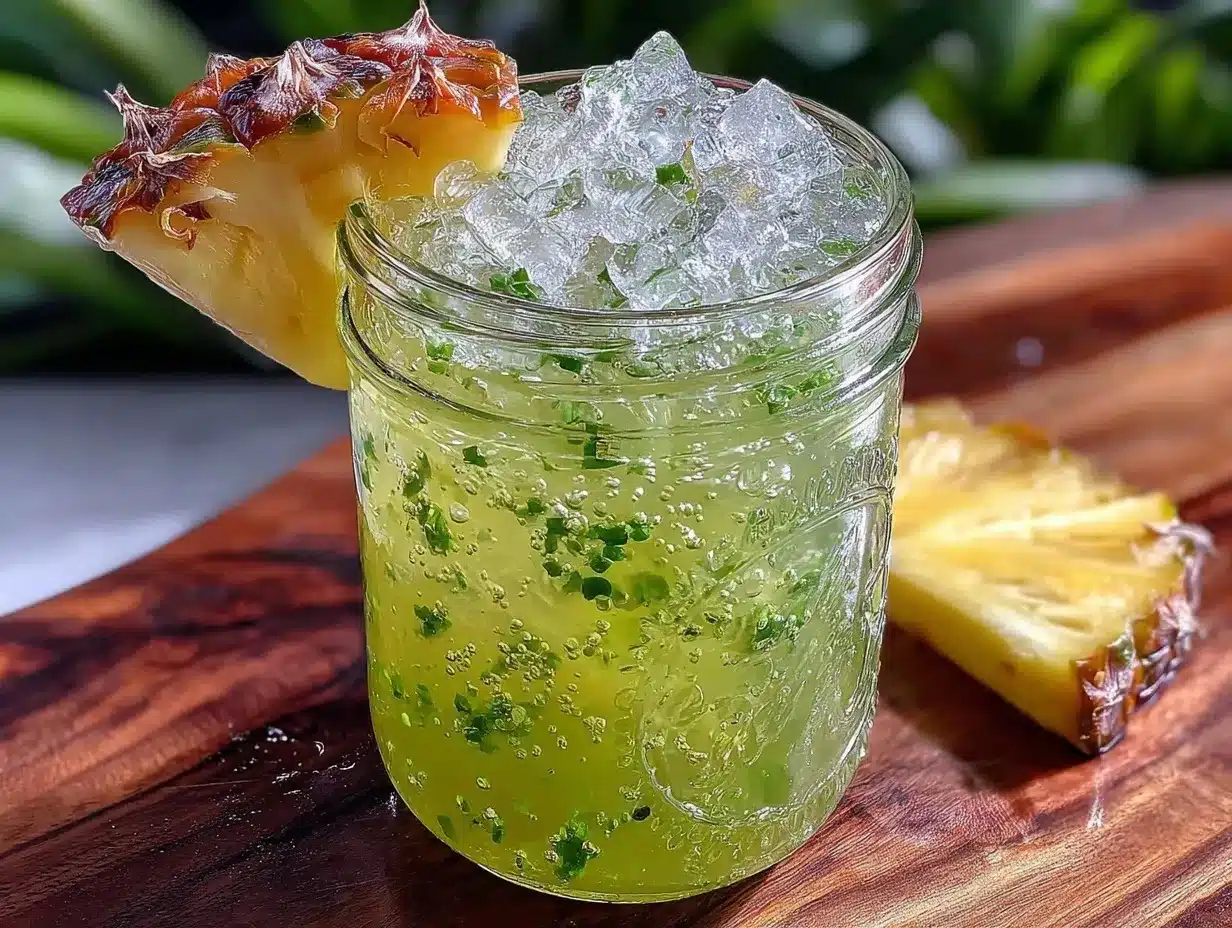 Pineapple Breeze Green Tea preparation steps