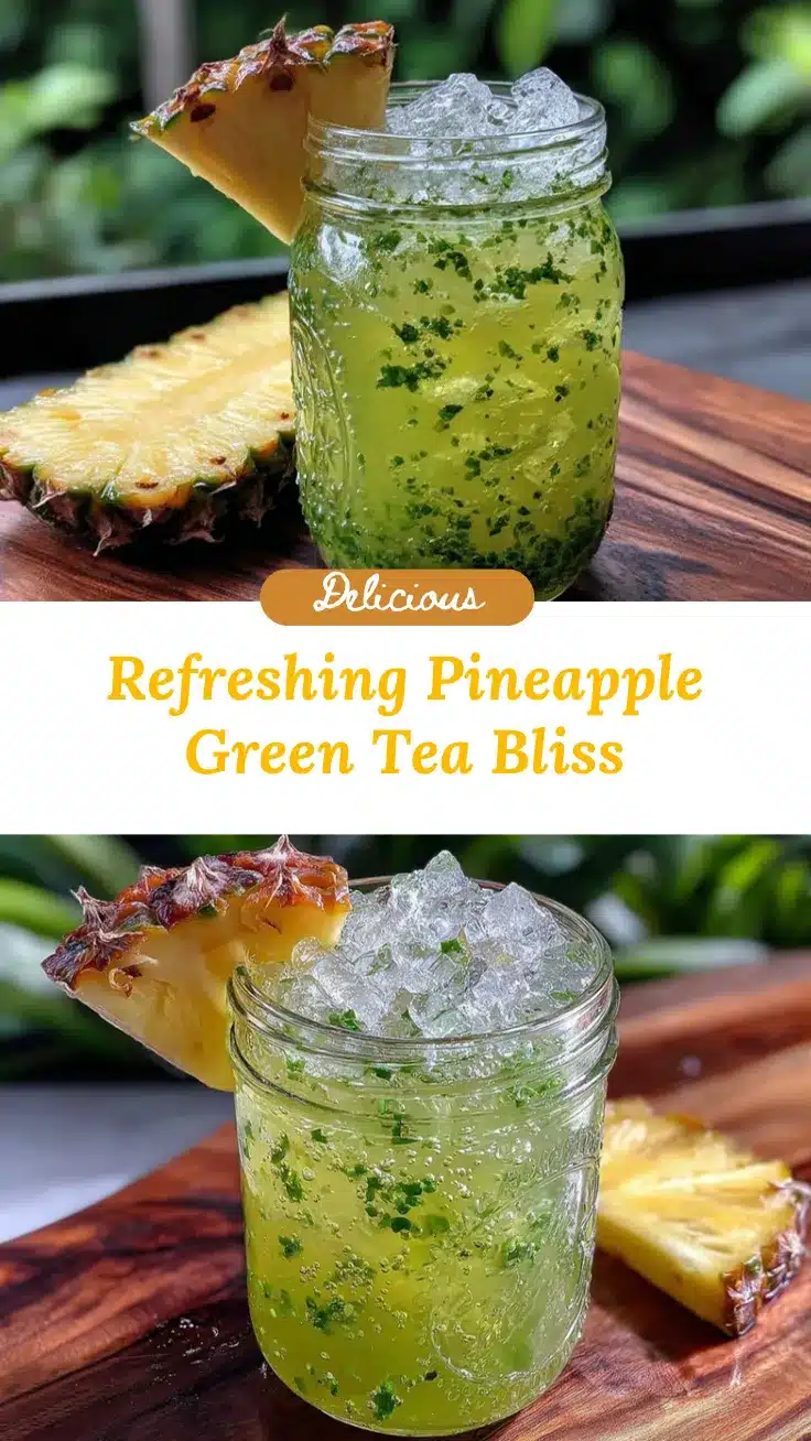 Pineapple Breeze Green Tea recipe