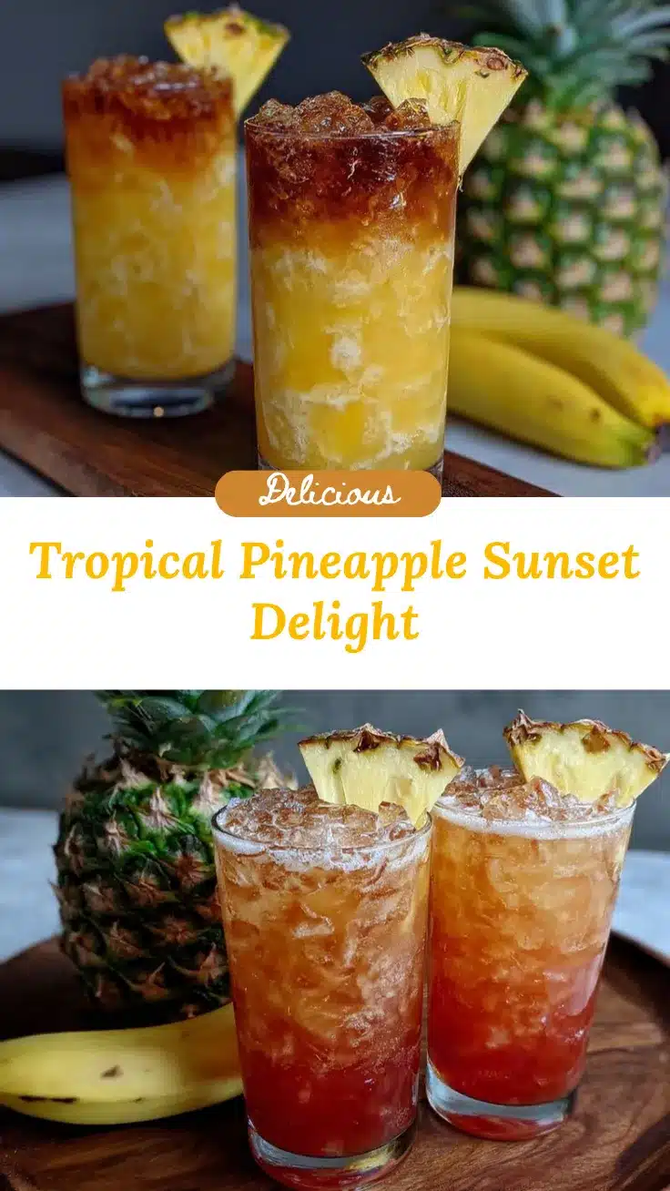 Pineapple Sunset Swirl recipe