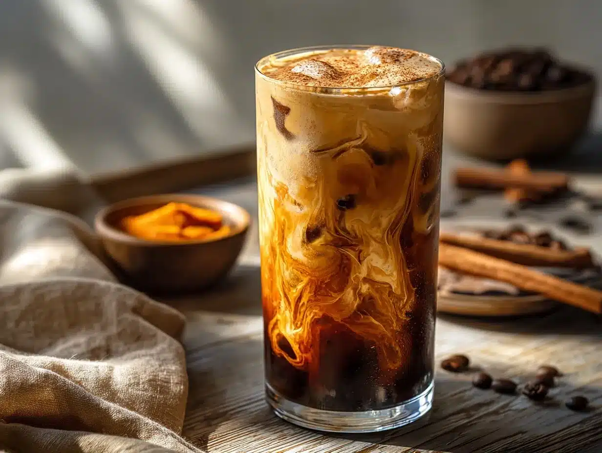 Pumpkin Cream Cold Brew preparation steps
