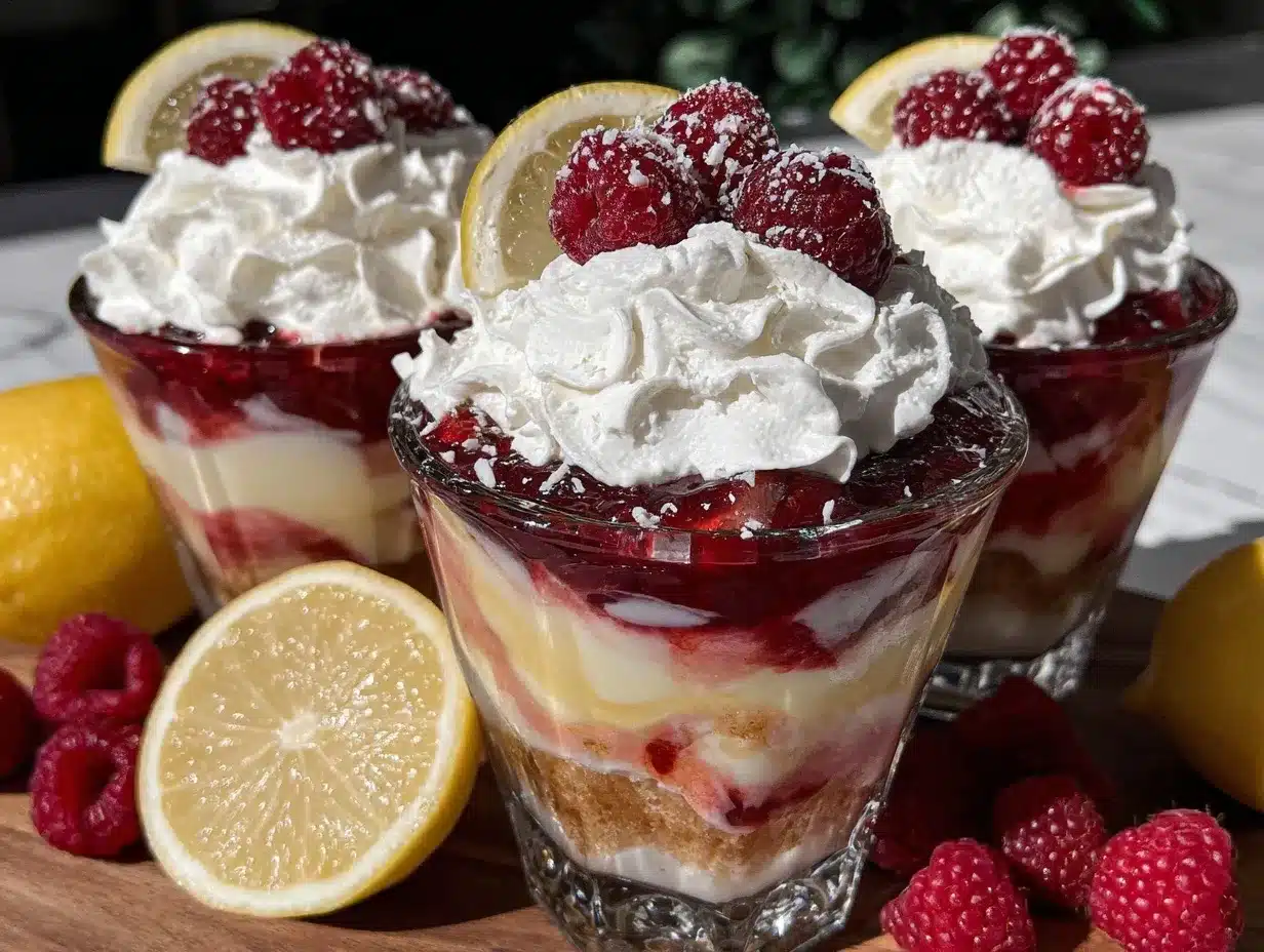 raspberry lemon swirl cake preparation steps