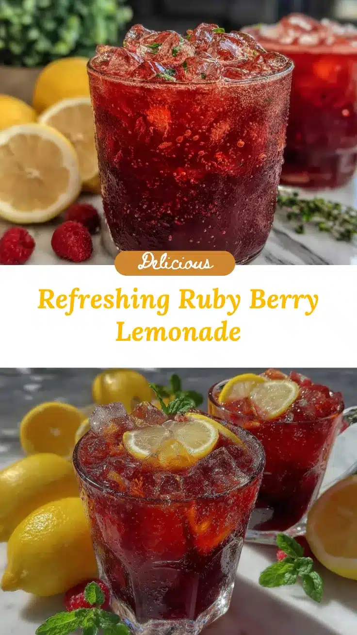 ruby berry lemonade recipe