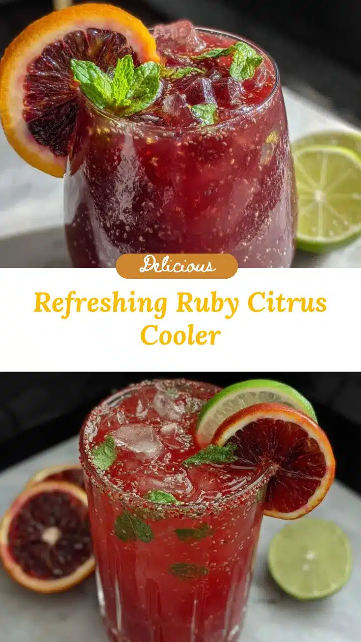 Ruby Citrus Cooler recipe