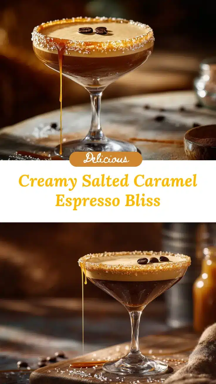 salted caramel espresso martini recipe