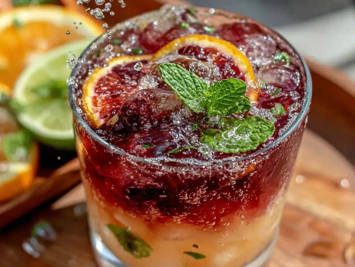 savory Italian soda preparation steps