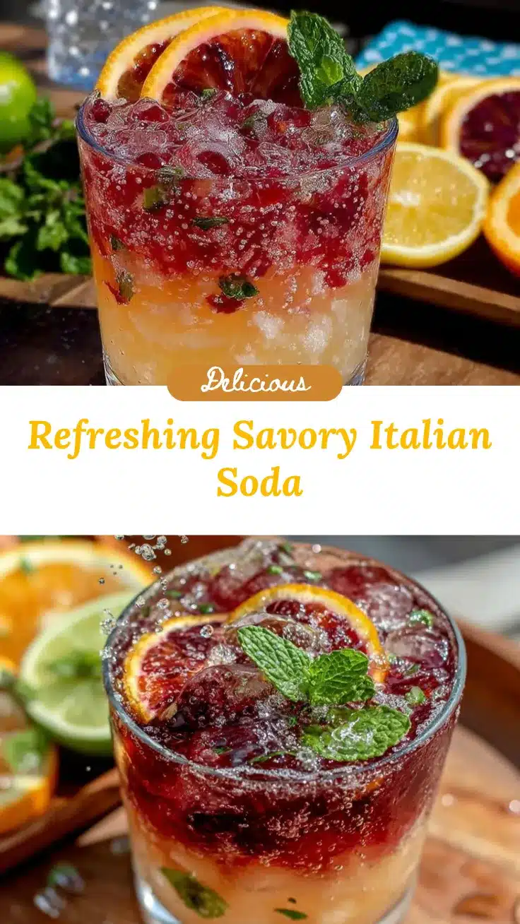 savory Italian soda recipe