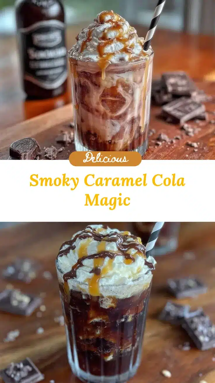 smoky caramel cola cocktail recipe