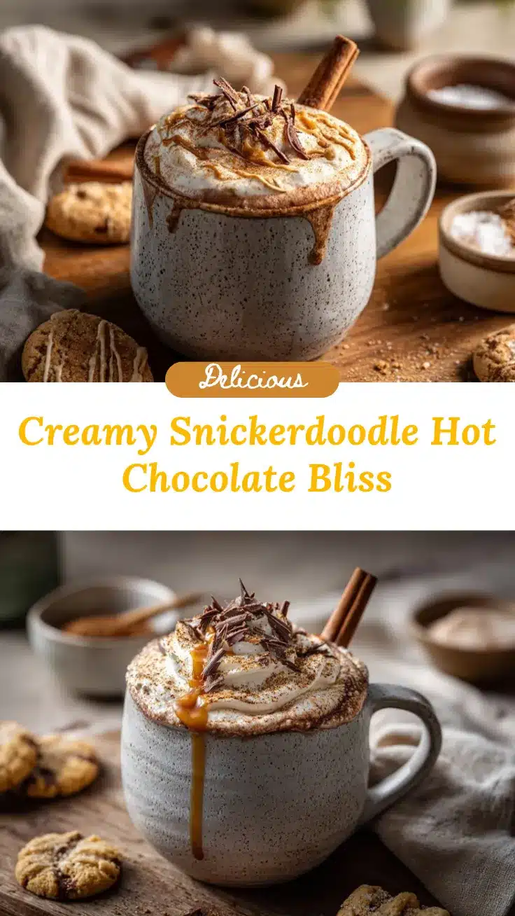 Snickerdoodle hot chocolate recipe