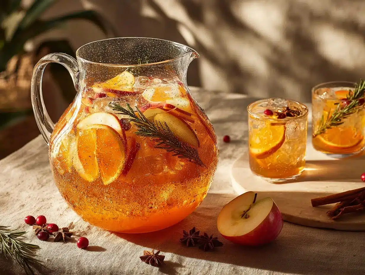 Sparkling Harvest Punch preparation steps