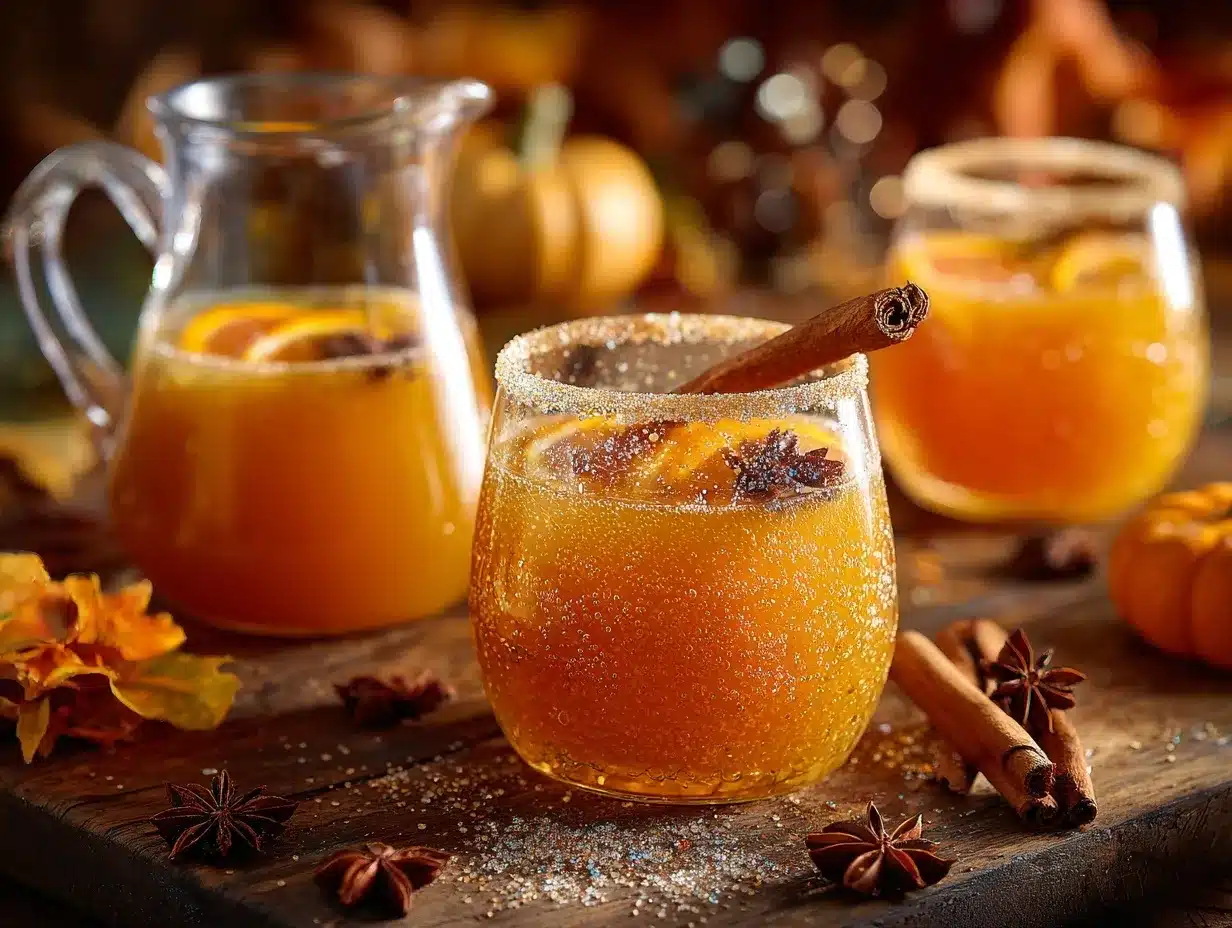 sparkling pumpkin punch preparation steps