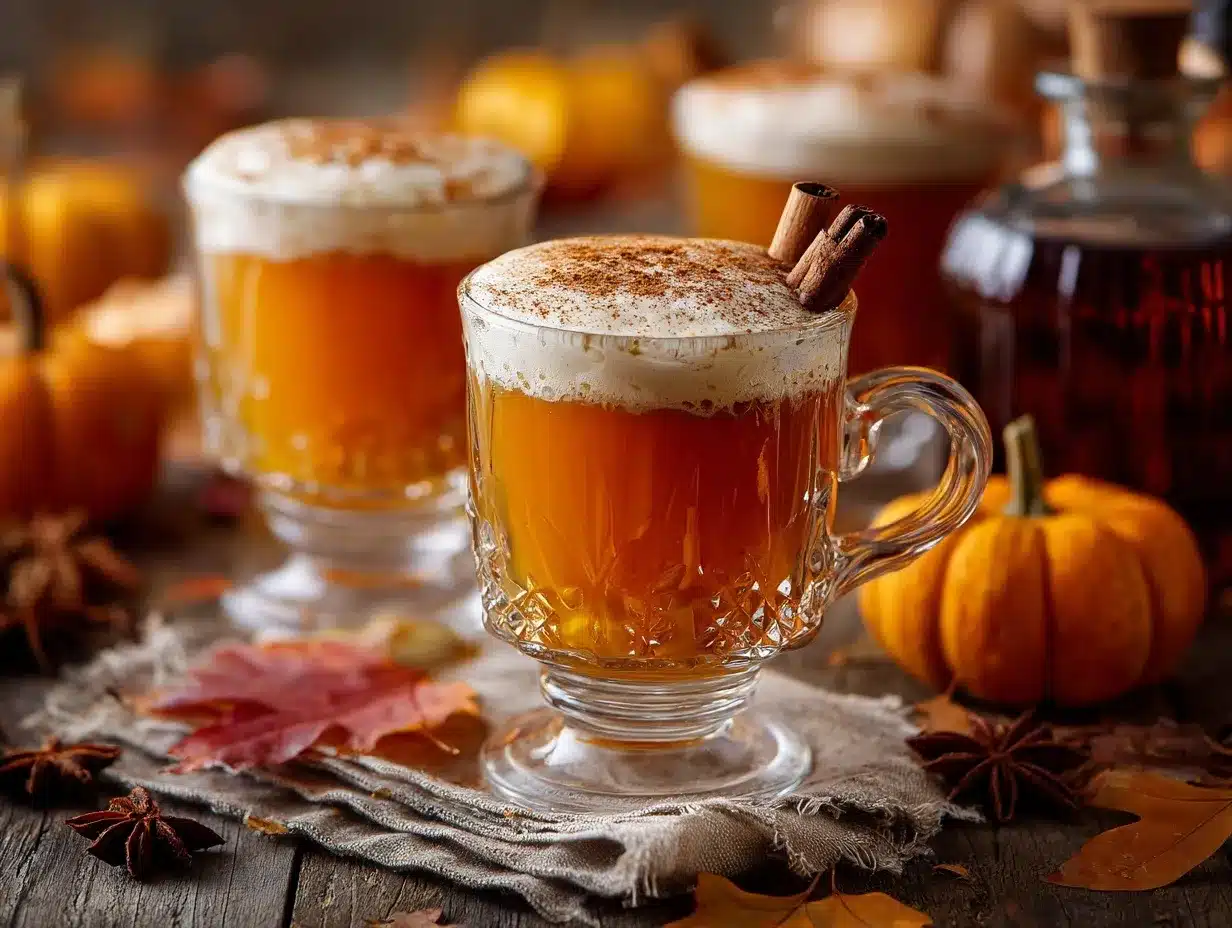 Spiced Rum Pumpkin Cider preparation steps