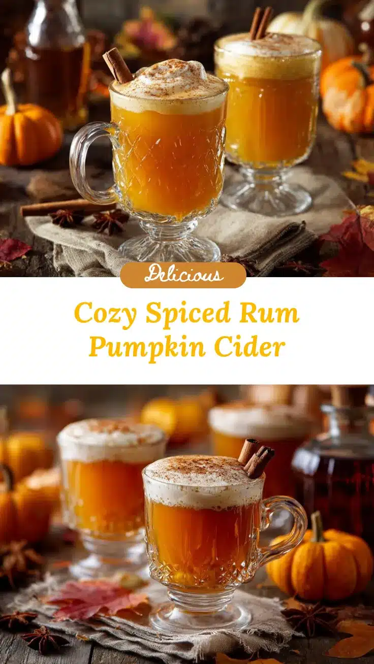 Spiced Rum Pumpkin Cider recipe