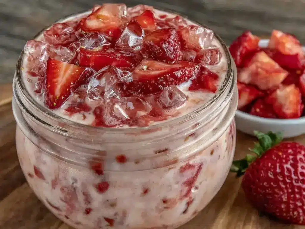 strawberry cream smoothie - featured image