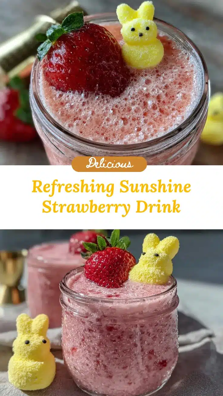 Sunshine Strawberry Sipper recipe