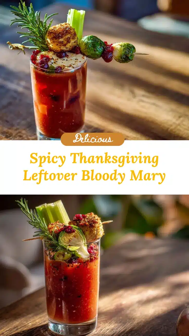 Thanksgiving Leftover Bloody Mary recipe