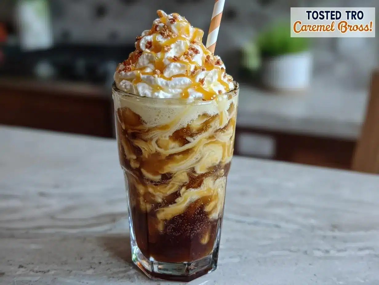 toasted caramel cola preparation steps