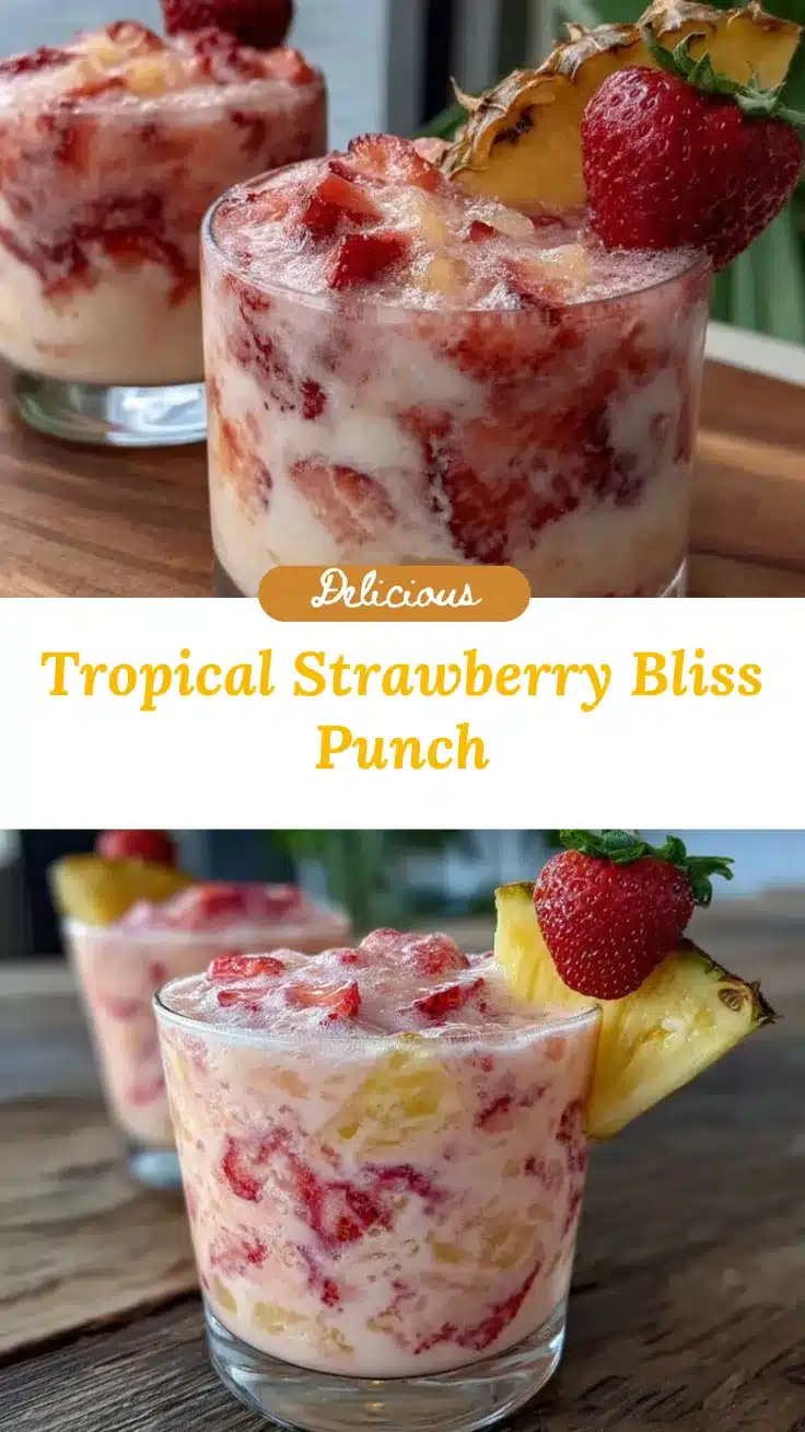 Tropical Strawberry Punch recipe