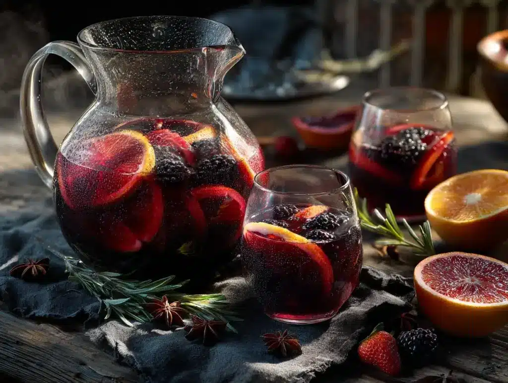 vampires blood sangria - featured image