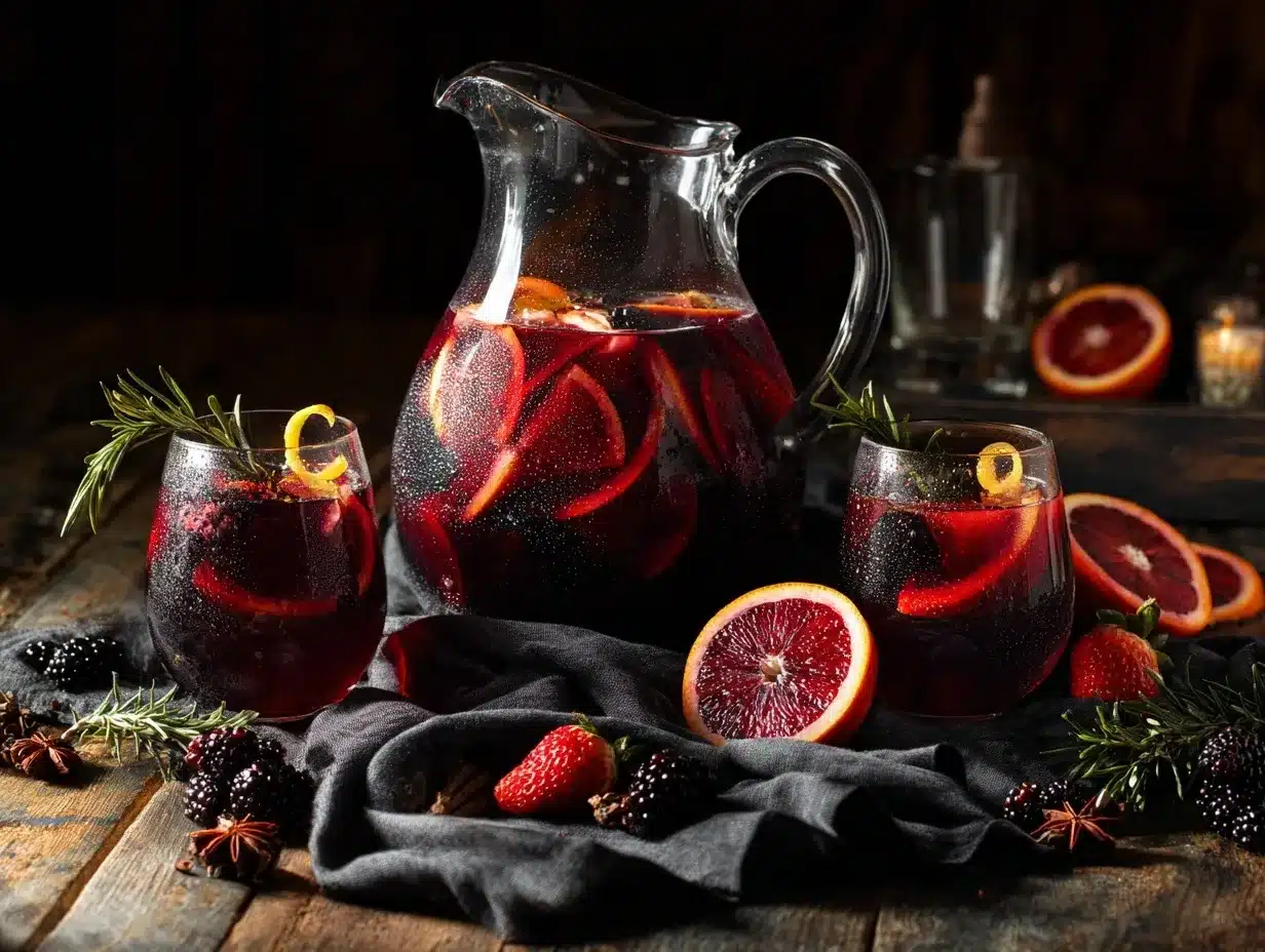 vampires blood sangria preparation steps
