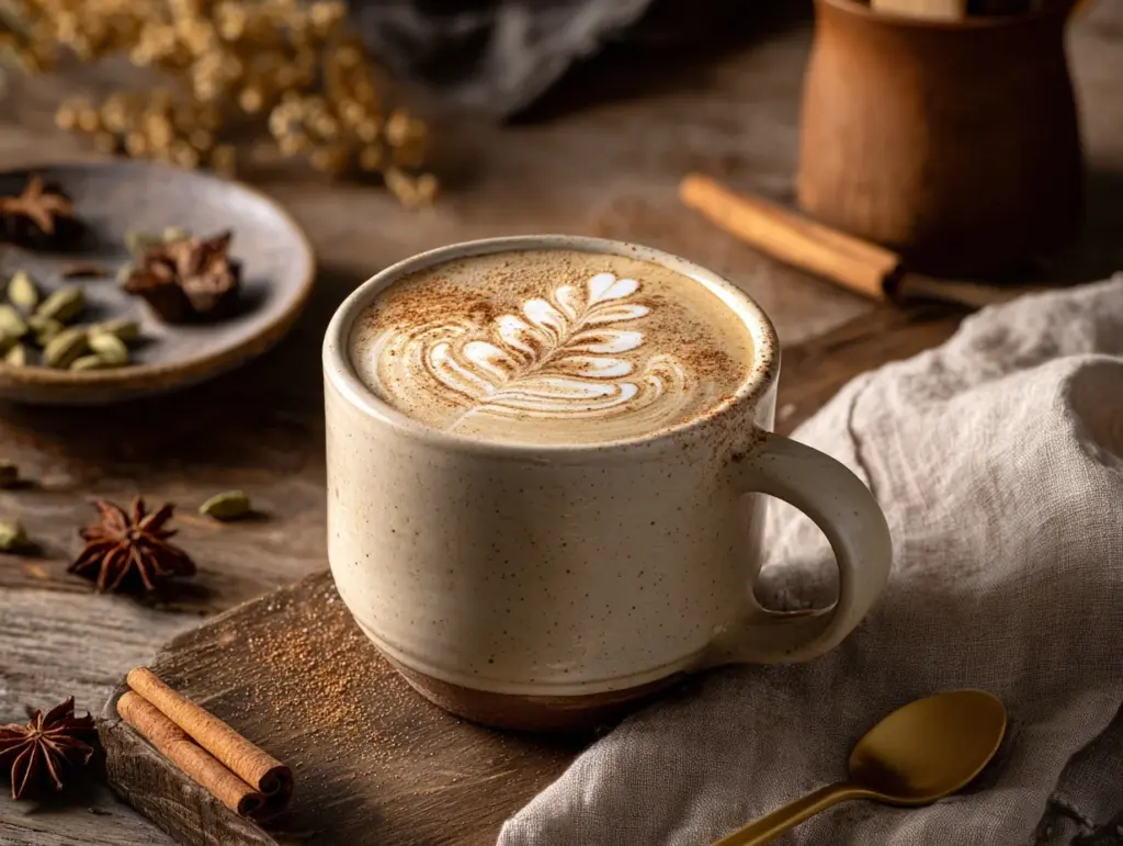Vanilla Chai Tea Latte - featured image