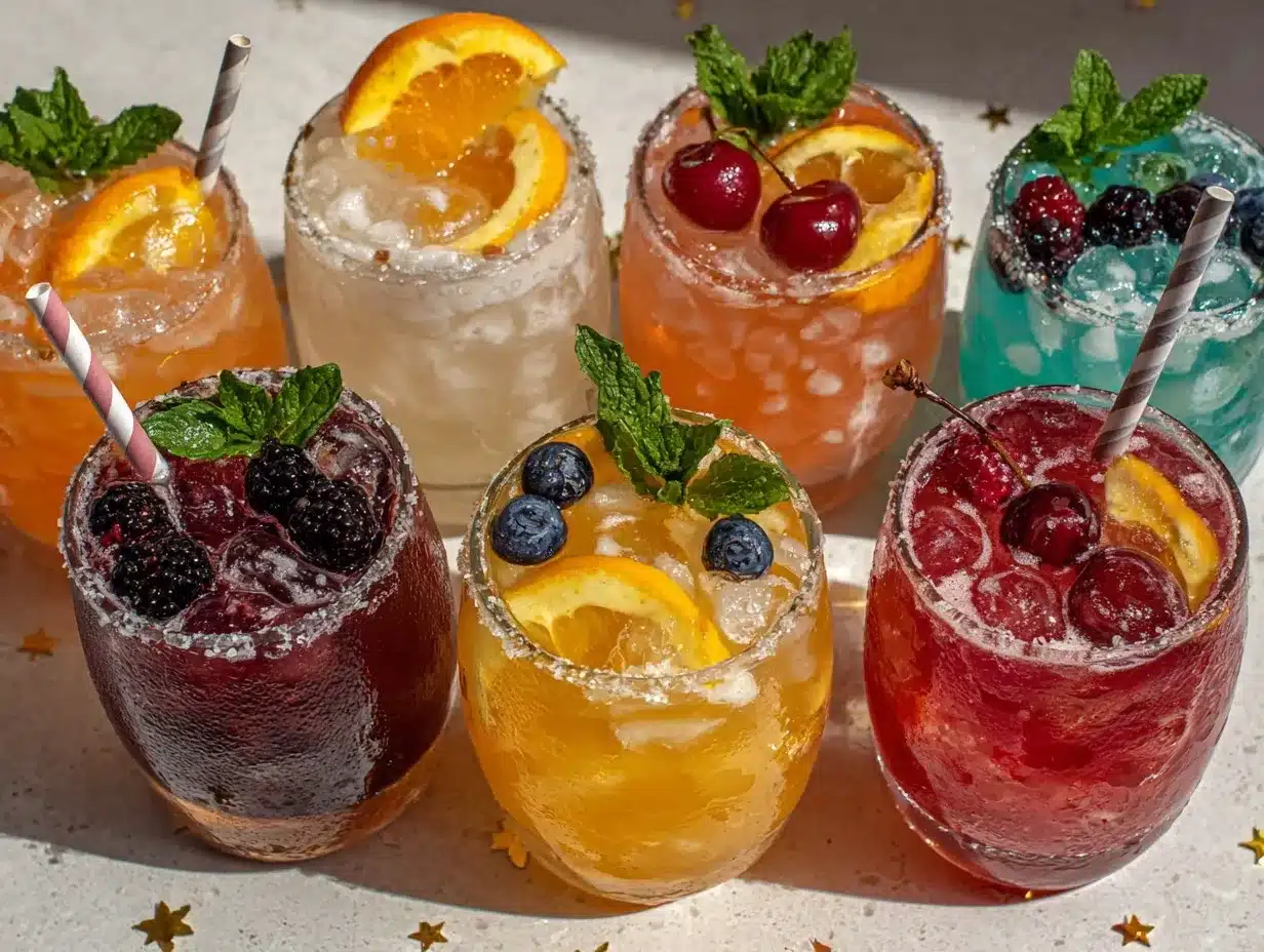 vibrant lemonade preparation steps