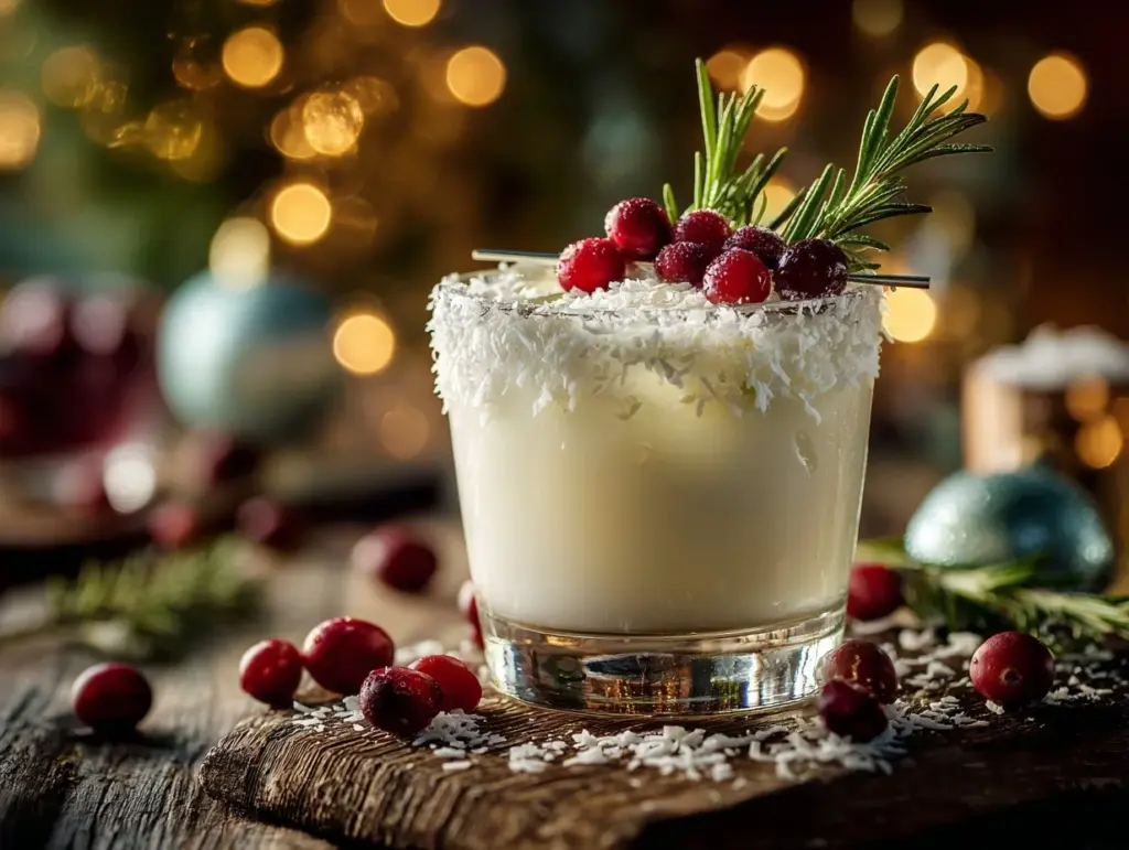 White Christmas Margarita - featured image