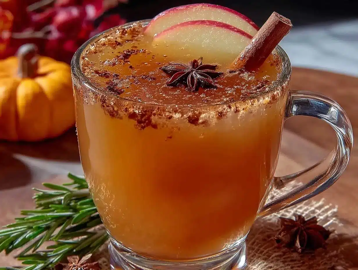 apple cider hot toddy preparation steps