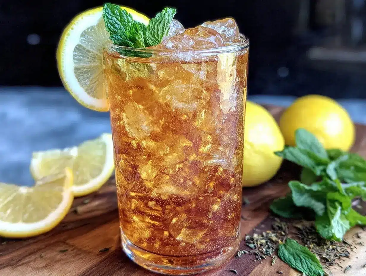 Arnold Palmer Spiked Cocktail preparation steps