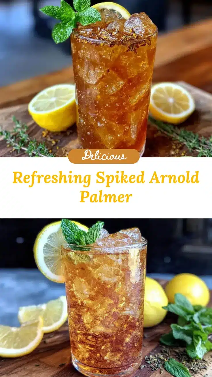 Arnold Palmer Spiked Cocktail recipe