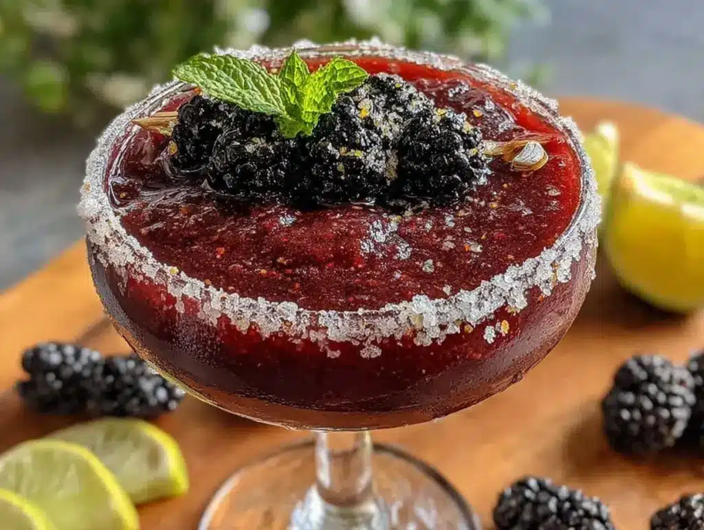 blackberry margarita - featured image