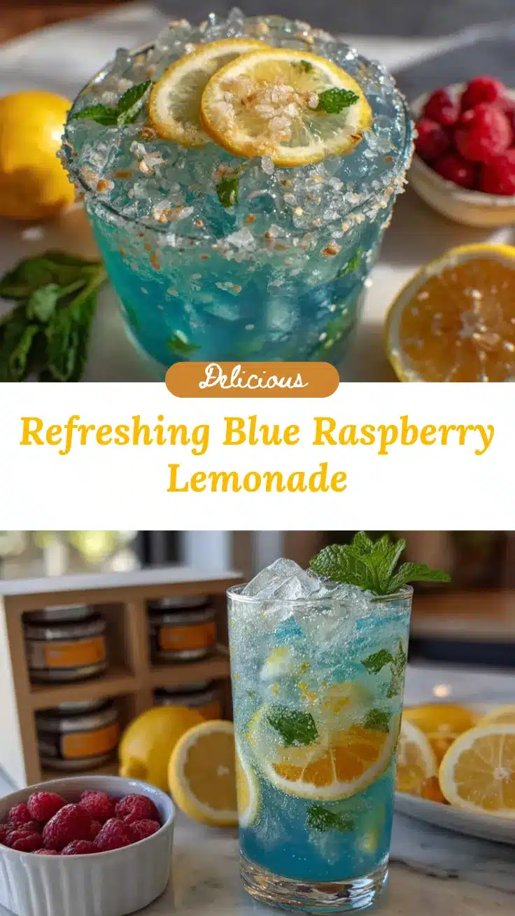 blue raspberry lemonade recipe