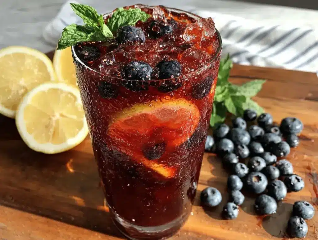 blueberry lemonade - featured image