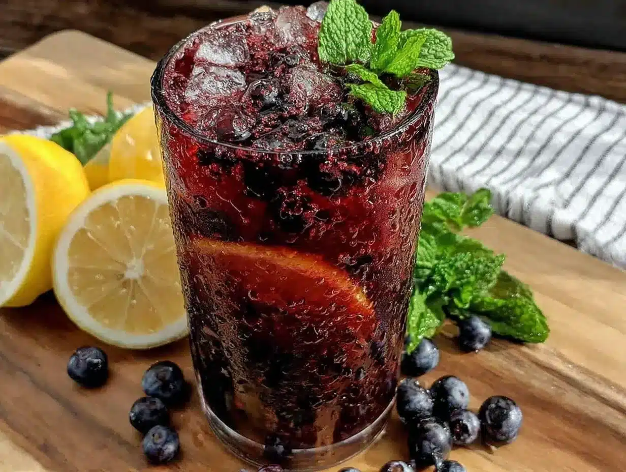 blueberry lemonade preparation steps