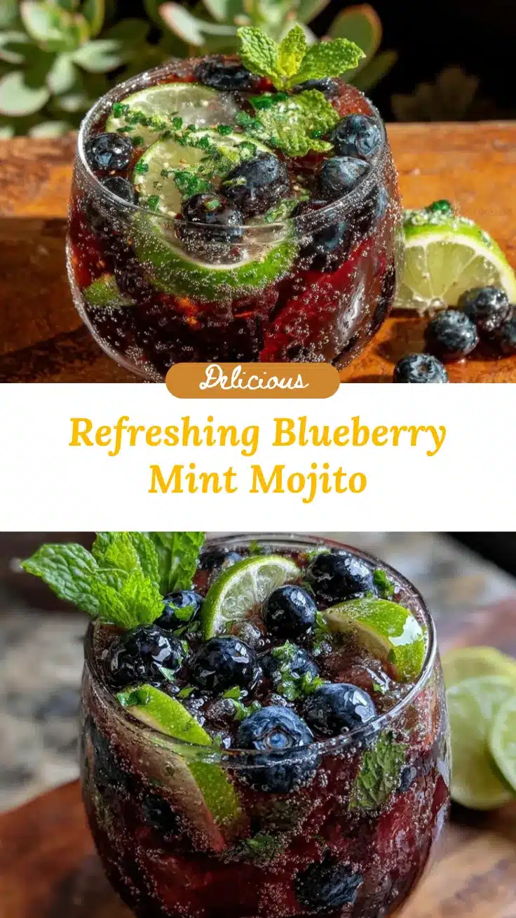 blueberry mint mojito recipe