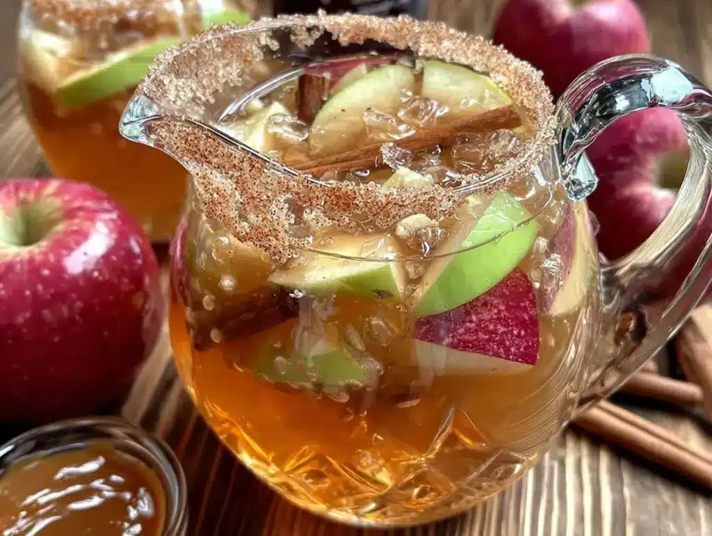 Caramel Apple Sangria - featured image
