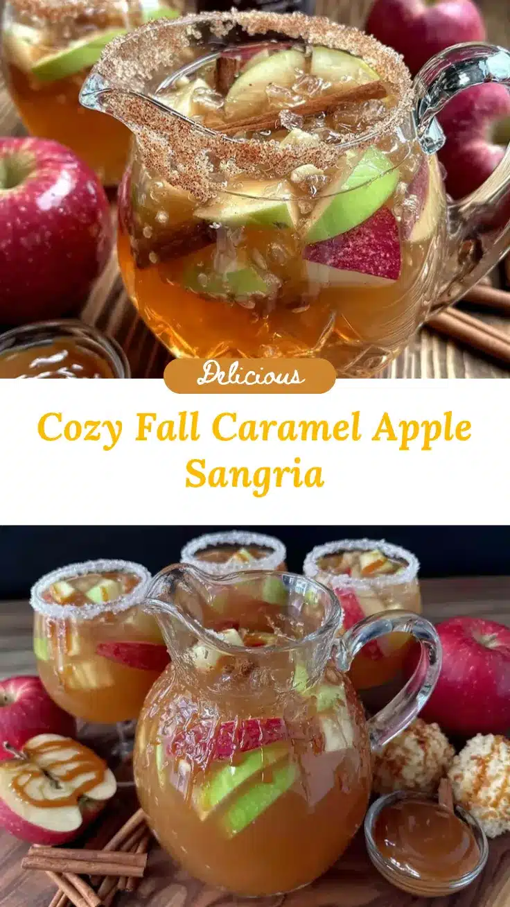 Caramel Apple Sangria recipe