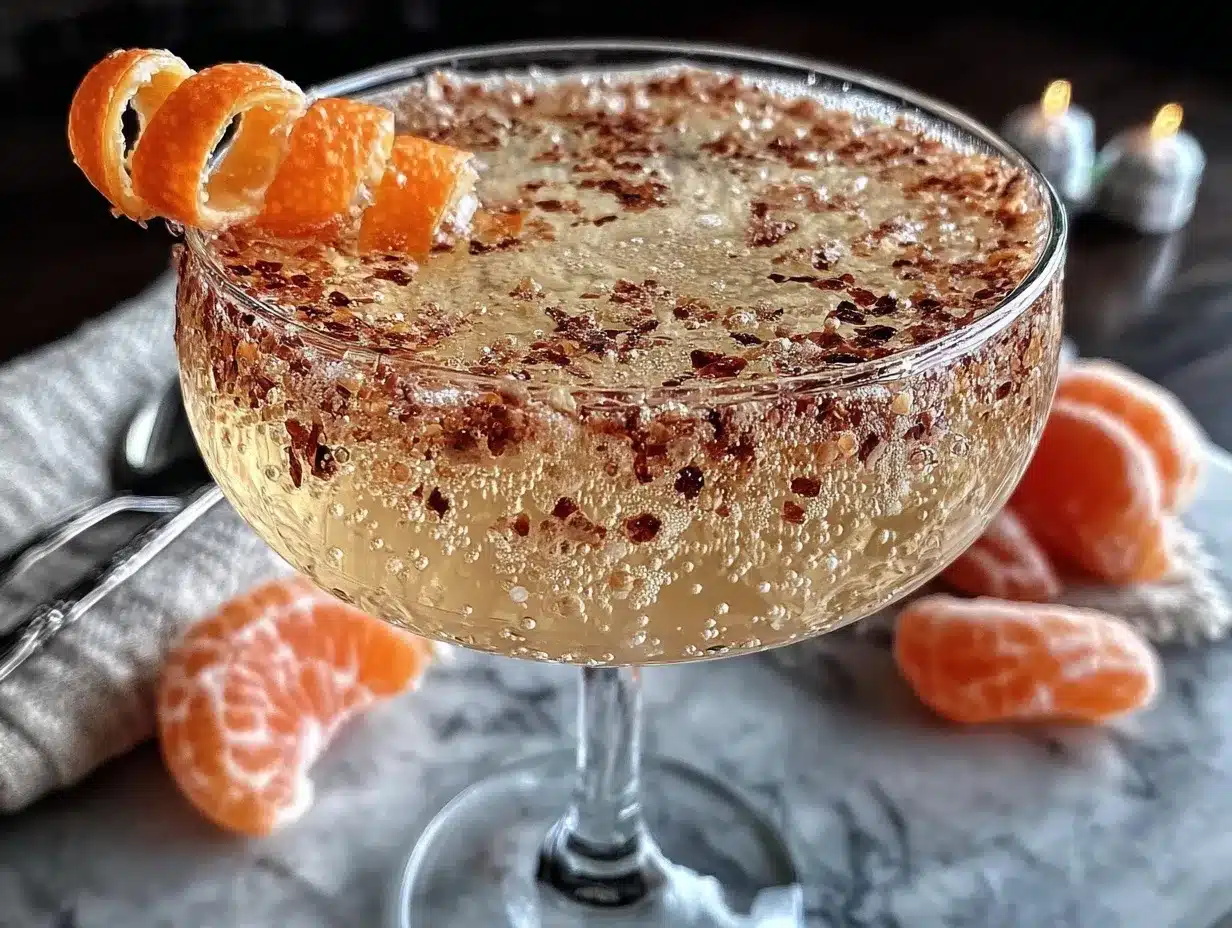 champagne cocktail preparation steps