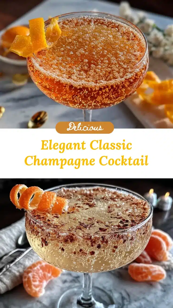 champagne cocktail recipe