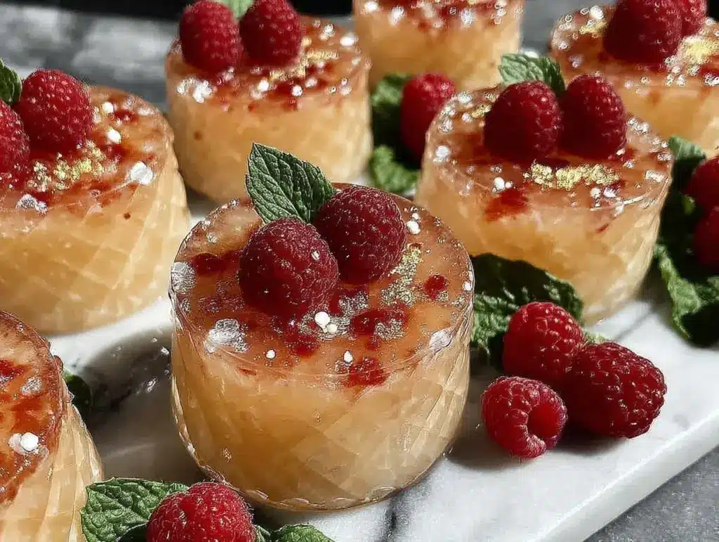 champagne jello shots - featured image
