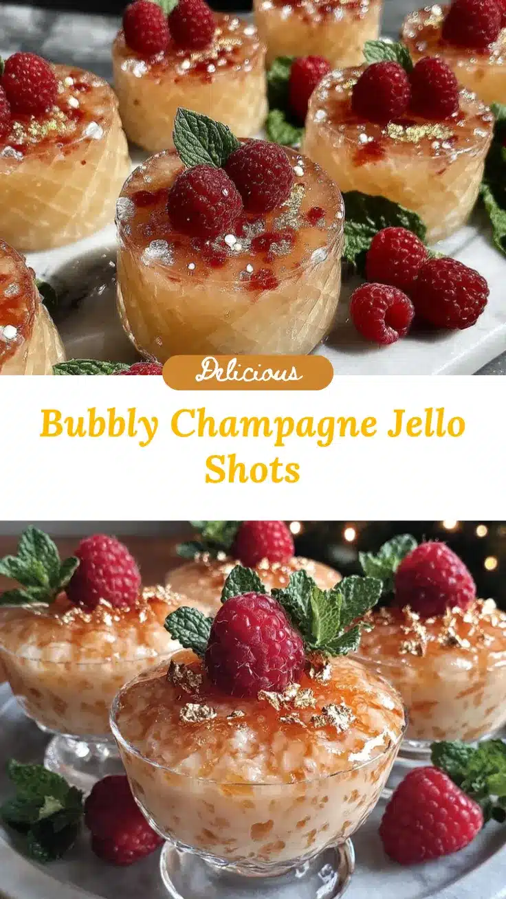 champagne jello shots recipe