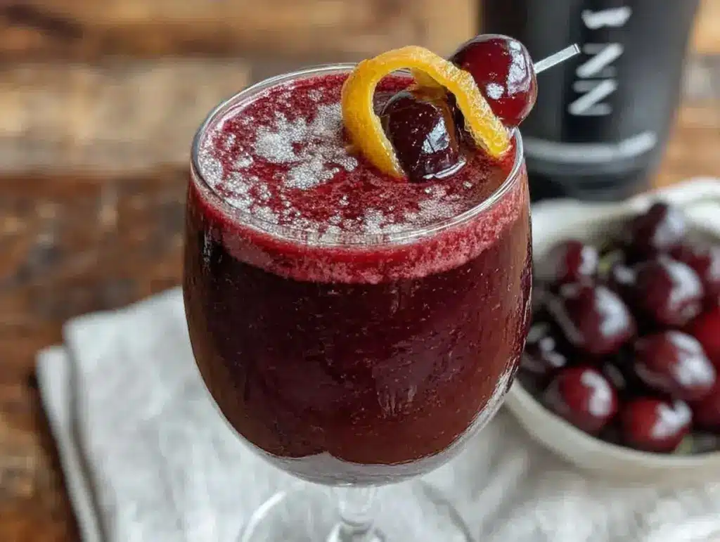 Cherry Amaretto Sour - featured image