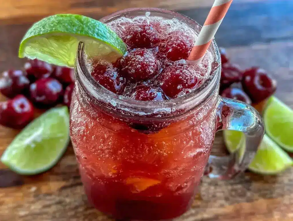 cherry limeade - featured image