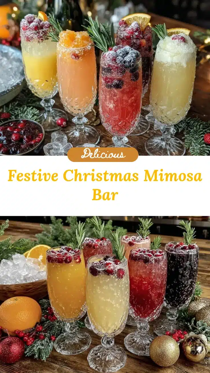 Christmas Mimosa Bar recipe
