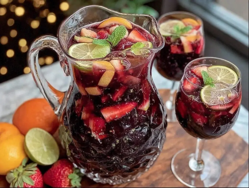classic red sangria recipe - featured image
