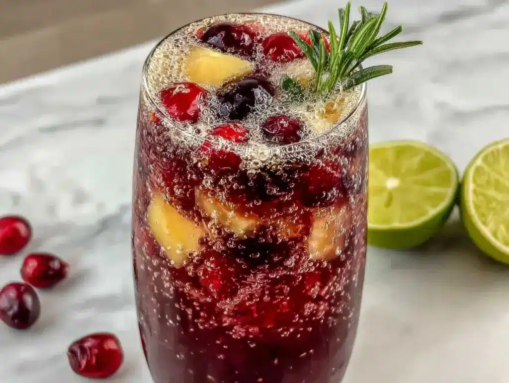Cranberry Ginger Fizz - featured image