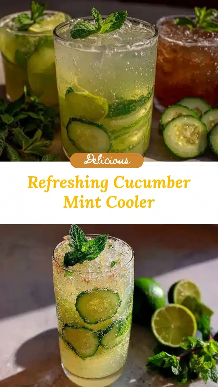 cucumber mint cooler recipe